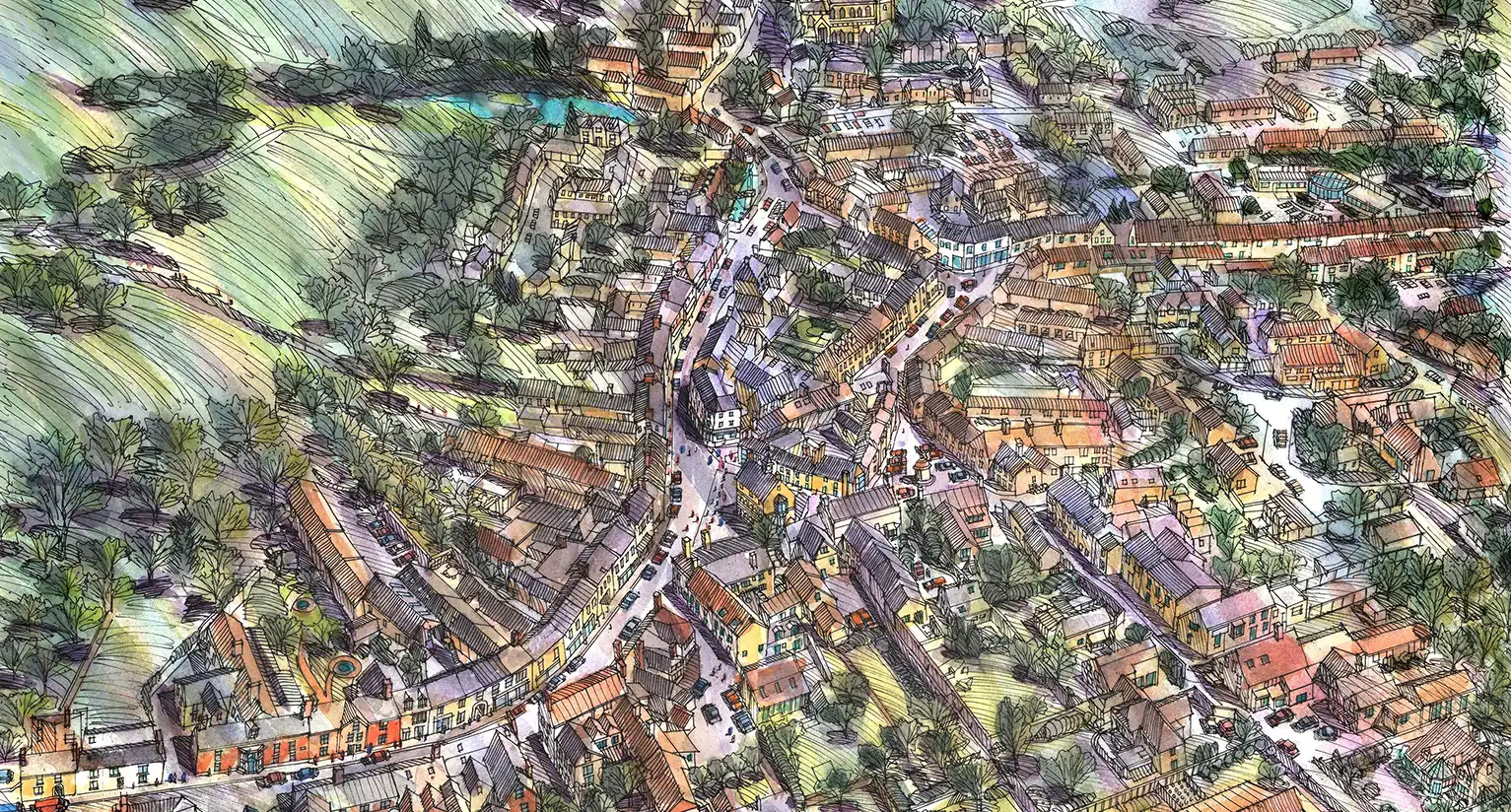 Castle Cary Aerial