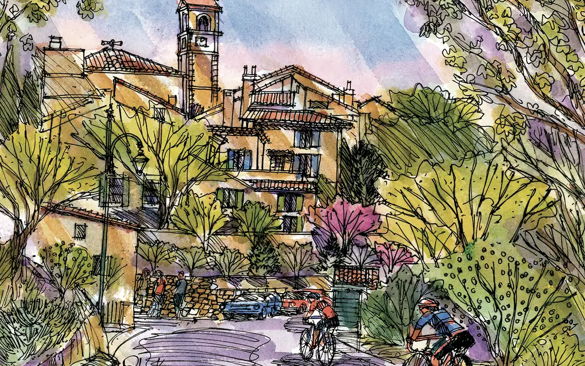 Ventabren Village Entry